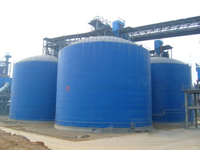 南票水泥钢板库改造