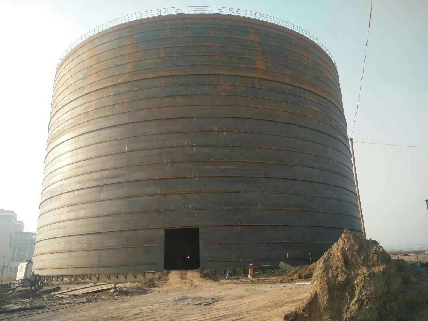 南票承建大型钢板库的好处及原理