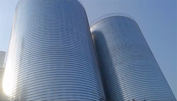 南票2座混凝土高架卷板仓