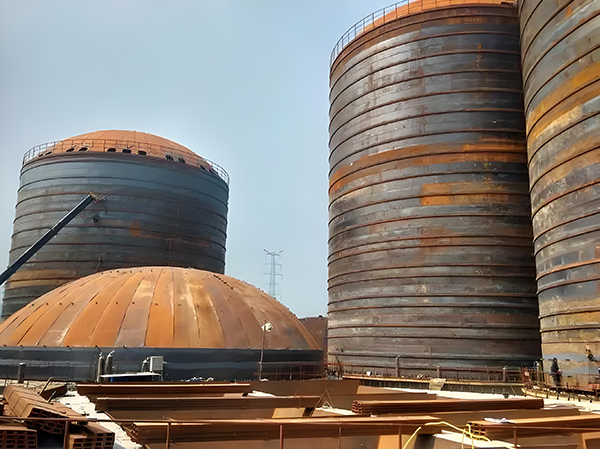 南票焦粉钢板仓